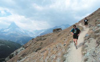 Mountain walks under the Matterhorn