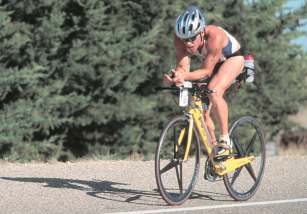 Chris Eschback, top age grouper at Buffalo Springs.